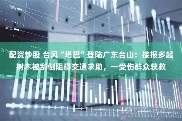 配资炒股 台风“塔巴”登陆广东台山：接报多起树木被刮倒阻碍交通求助，一受伤群众获救